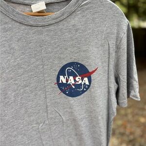 H&M Gray NASA Logo Tee